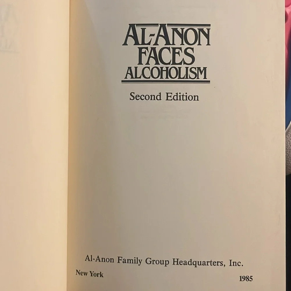 New! Vintage 1985 AL-ANON FACES ALCOHOLISM Second Editon Hardback - Picture 5 of 5